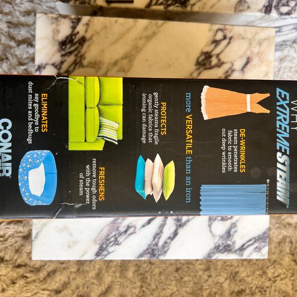 Conair Exteme Steam Handheld Fabric Steamer - NEW IN BOX NEVER USED - Picture 3 of 6